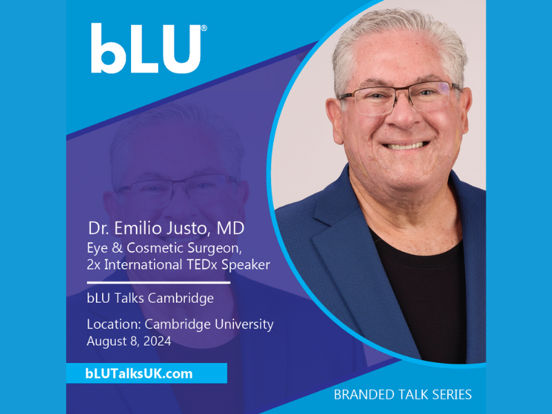 Join Dr. Emilio Justo at bLU Talks 2024: Insights on Sustained Success